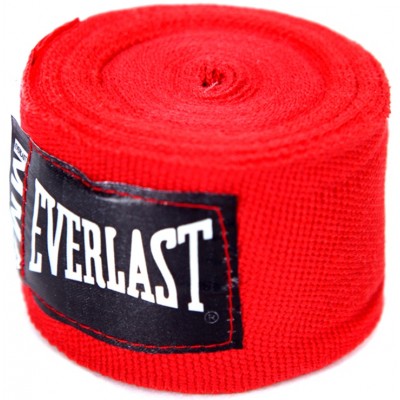 Бинт боксёрский EVERLAST ММА 4453R 2,54 м Красный